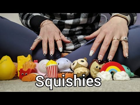ASMR | Fast Tapping and Scratching (Squishes ASMR)