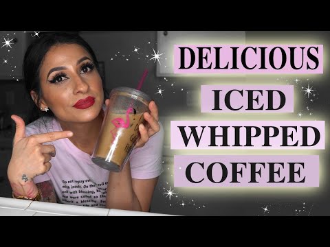 Delicious Ice Whipped Coffee | Viral TIK TOK recipe