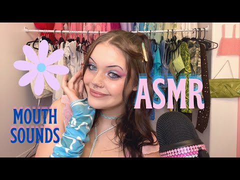ASMR | INTENSE UP CLOSE MOUTH SOUNDS ! + LOTS of Hand Movements 💙 ✨