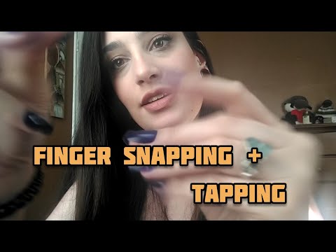 ASMR [Fast & Aggressive] Finger Snapping, Tapping, + Focus Triggers (Kelly Belly Inspired)