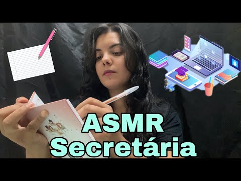 ASMR: Secretária no Consultório Médico 👩‍💼