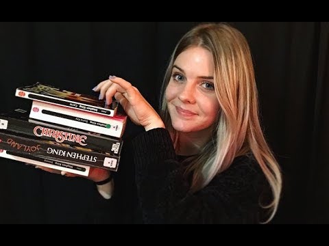 ASMR | Roleplay Bibliothèque 📚  / Book Tapping, Reading / Spécial Stephen King