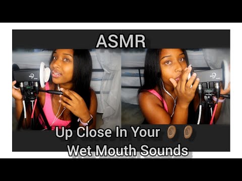[ASMR] Up Close In Your Ears With Pop Rocks & Wet Mouth Sounds 👂🏽👄 (NO TALKING)