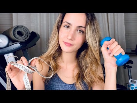 La tua personal trainer | ASMR ITA | Roleplay • measuring • soft spoken