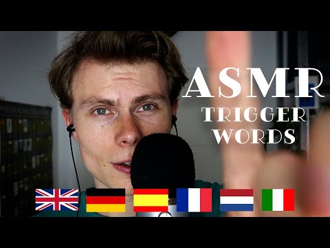 ASMR – 40 Trigger Words in 6 Languages 🌍 w/ Personal Attention