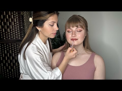 ASMR Sunday Morning Up-close Makeup Session (Soft Spoken)