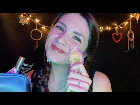 ASMR Doing My Stay-At-Home Makeup Quick & Easy - German/Deutsch