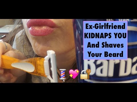 ASMR KIDNAPPED By Crazy Ex-Girlfriend Who Shaves Your Beard Role Play.