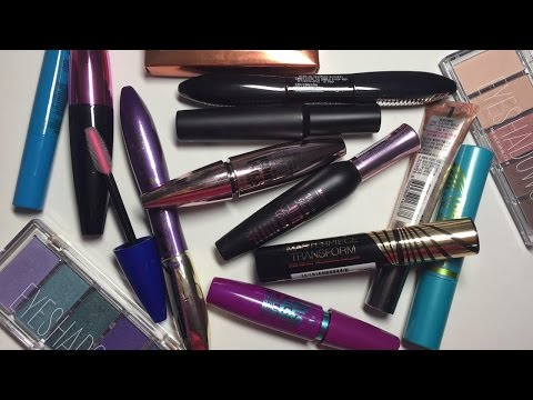 chAtSMR | My Mascara Collection!✨ mascara sounds + some tapping
