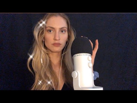 ASMR Brain Melty Mic Tapping, Scratching + Whispers