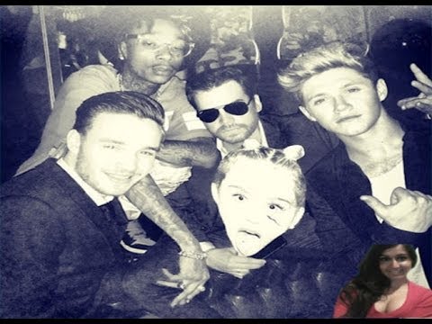 Miley Cyrus 21st Birthday Party with One Direction Harry Styles  is cool !