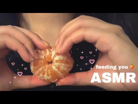 세로형 ASMR | 귤 먹여주는 asmr (feeding asmr/ no talking)