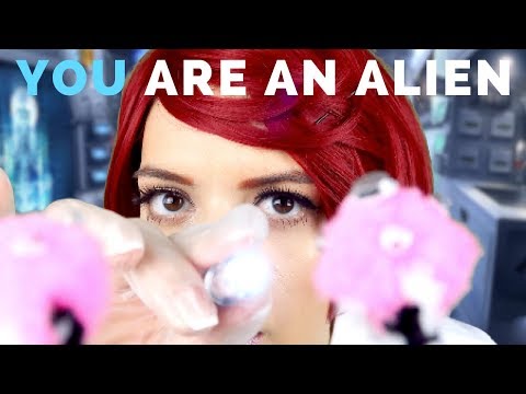 ASMR | Sci-Fi Eye Exam. YOU are an Alien! (ft. Dr. Stella)