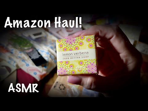 ASMR Amazon Haul! (No talking) Opening cool new items that I ordered! Crinkly paper bags.