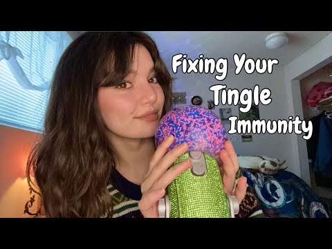 ASMR | Fixing Your Tingle Immunity (Fast & Aggressive Mic Triggers, Mouth Sounds, Orbeez Ball, More)
