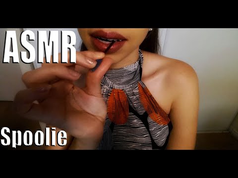 {ASMR} spoolie | Nibbling |Mouth sounds