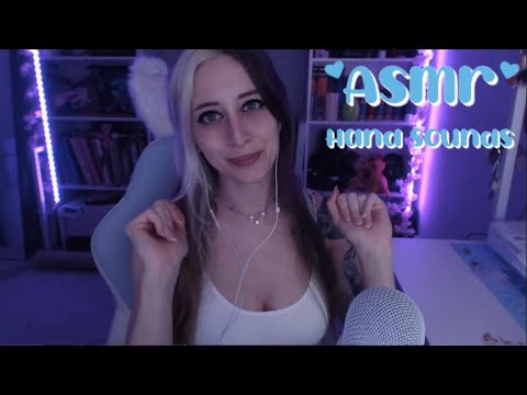 ASMR 💜 Hand sounds to help you relax!