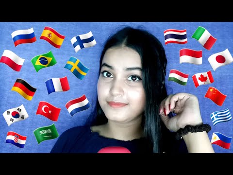 ASMR Whispers in 22 Different Languages