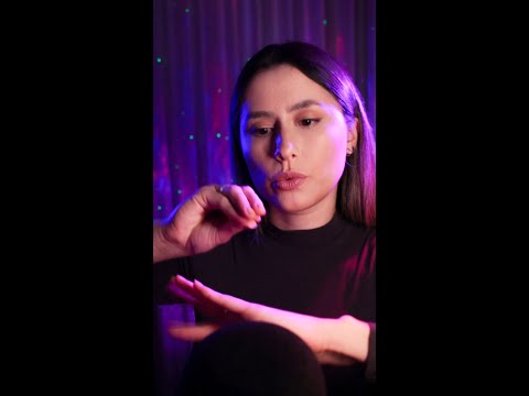 ASMR Plucking and Pulling, mouth sounds and tongue clicking ✨ hand movements (no speaking) #shorts