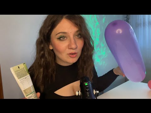 ASMR | Playing With Balloons 🎈 And Hand Cream! Super Triggers 😘😘🥰🥰🥰🥰❤️❤️