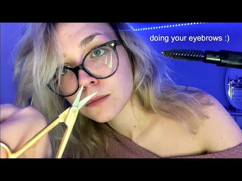 ASMR Doing Your Eyebrows RP *personal attention triggers*