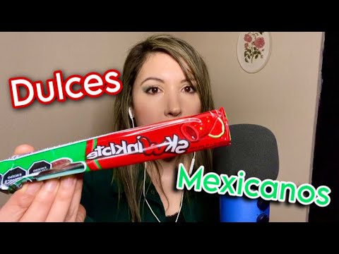 ASMR Comiendo Dulces Mexicanos - Fiesta de Colores! | ASMR Eating Mexican Candies