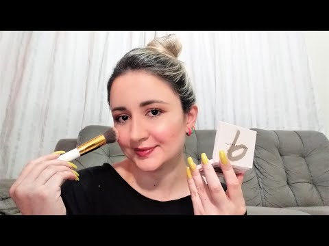 ASMR: ME MAQUIANDO / DOING MY MAKEUP 💄💋 (WHISPERS, MAKEUP SOUNDS, TAPPING, MOUTH SOUNDS)🎧