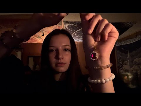 ASMR | soft spoken | showing you my jewelry