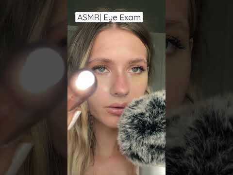 ASMR| Eye Exam #asmr #asmrvideo #asmrsound #asmrsounds #asmrtist