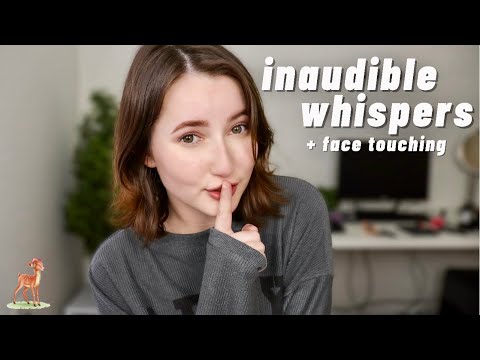 ASMR | Pure Inaudible Whispers + Gentle Face Touching