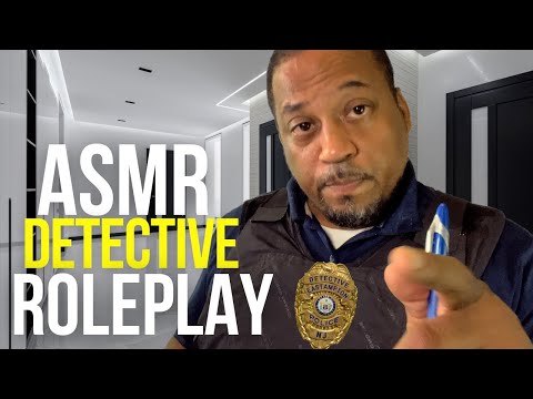 ASMR Roleplay Detective Investigates Murder in Apartment Building PART 1 SABRINA