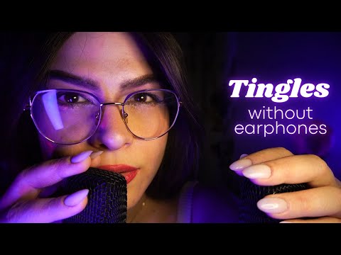 ASMR Tingles Anche Senza Cuffie | Scratching, Tapping, Mouth Sounds, Tongue Clicking