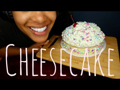 ASMR National Cheesecake Day | SOFT STICKY EATING SOUNDS | No Talking