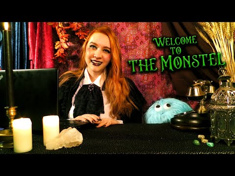 👻🎃Halloween Hotel Check-In at "the Monstel"🎃👻 (Asmr Collab)