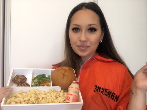 ASMR - Prison inmate shares lunch with you
