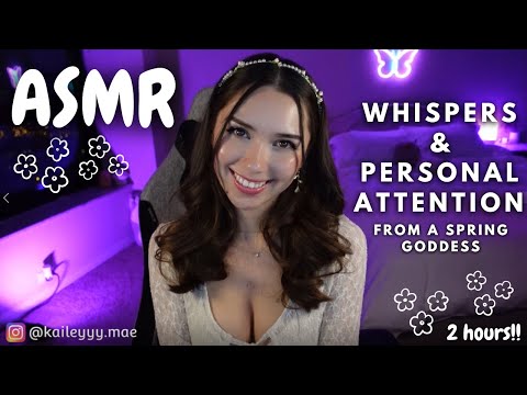 ASMR ♡ Whispers and Personal Attention from a Spring Goddess (Twitch VOD)