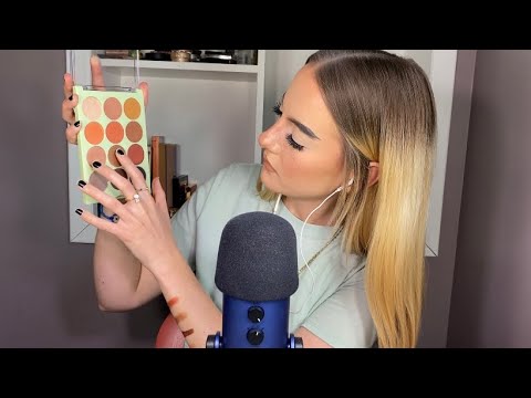 ASMR | swatching the Pixi by Petra rustic sunset palette