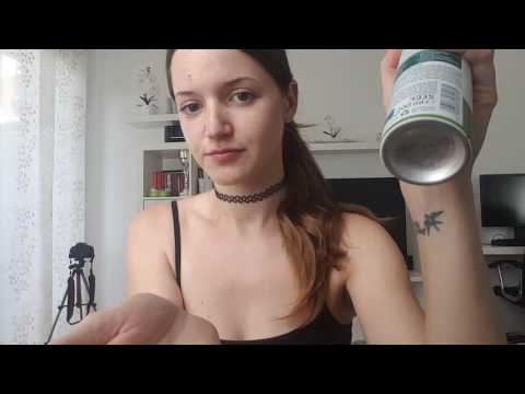 ASMR random camera play * different triggers * tapping - hand sounds and movements - brush - foam ..