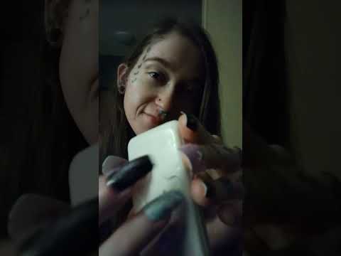 tapping on soap 🧼 ASMR