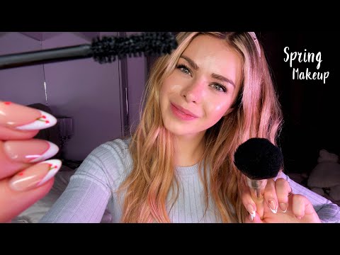 ASMR Doing Your Spring Makeup 🌸