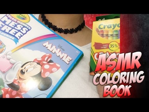 ASMR Coloring No Talking (Using Crayons) 🎀