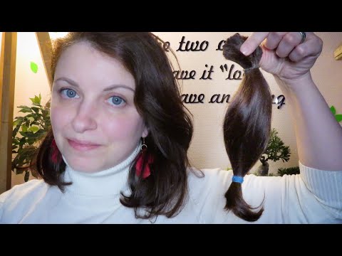 ✂️ HO DONATO I MIEI CAPELLI ✂️ASMR ITA