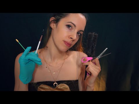 ASMR Haircut & Ear Cleaning For BILLIONS Of TINGLES - Personal Attention