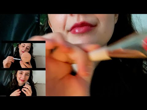 ASMR| Doing Your Makeup-Pampering You (Soft Spoken, Personal Attention)