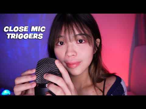 ASMR Going really close TO THE MIC!