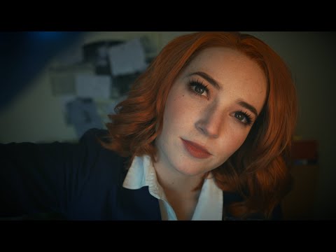ASMR Agent Scully Examines & Questions You (whispering, typing, personal attention)