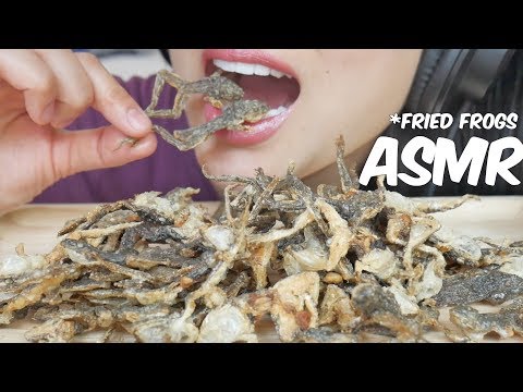 ASMR Deep Fried FROGS (EXTREME CRUNCH EATING SOUNDS) No Talking | SAS-ASMR