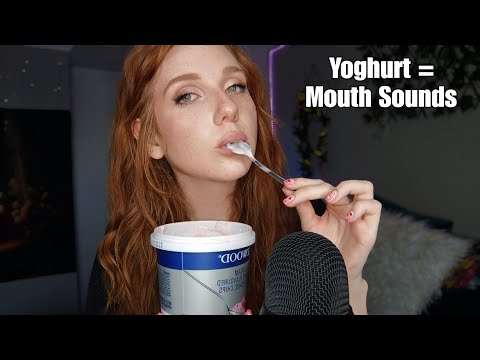 ASMR | Eating Yoghurt (super tingly) ✨