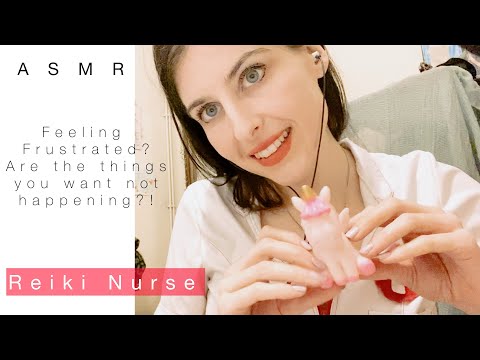 ASMR Nurse👩🏻‍⚕️ Feeling Frustrated? Reiki 💎 to help you Manifest what you want 🧚🏻‍♀️