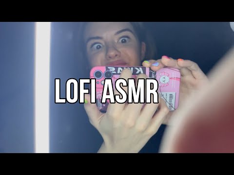Lofi ASMR ( tapping, scratching, tracing, camera tapping )